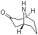 9-Azabicyclo[3.3.1]nonan-3-one molecular structure (CAS 4390-39-0)