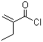 structure of CAS# 4390-96-9, Ethacryloyl chloride;2-Ethylacryloyl chloride; alpha-Ethylacrylic acid chloride; alpha-Ethylacryloyl chloride