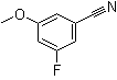 structure of CAS# 439280-18-9, 3-Fluoro-5-methoxybenzonitrile