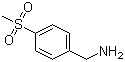 4-甲基磺酰基苄胺分子结构 (CAS 4393-16-2)