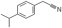结构式 CAS# 4395-87-3, 4-异丙基苯乙腈
