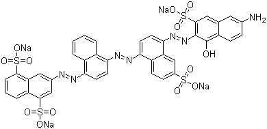 结构式 CAS# 4399-55-7, 直接蓝 71
