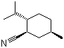 (1R,2S,5R)-(-)-Menthyl cyanide molecular structure (CAS 439924-29-5)
