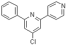 结构式 CAS# 439929-26-7, 4-氯-6-苯基-2,4'-联吡啶