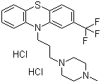 Trifluoperazine dihydrochloride molecular structure (CAS 440-17-5)