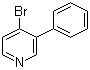 结构式 CAS# 440112-20-9, 4-溴-3-苯基吡啶