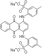 Acid Green 25 molecular structure (CAS 4403-90-1)