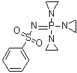 N-[三(1-氮丙啶基)膦亚基]苯磺酰胺分子结构 (CAS 4411-74-9)