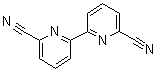 structure of CAS# 4411-83-0, [2,2'-Bipyridine]-6,6'-dicarbonitrile;6,6'-Dicyano-2,2'-bipyridine; 6,6'-Dicyano-2,2'-bipyridyl