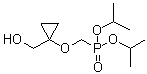 [[[1-(Hydroxymethyl)cyclopropyl]oxy]methyl]phosphonic acid bis(1-methylethyl) ester molecular structure (CAS 441784-85-6)