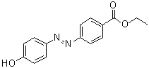 4-[(4-羟基苯基)偶氮]苯甲酸乙酯分子结构 (CAS 4418-89-7)