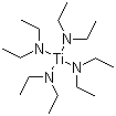 Tetrakis(diethylamino)titanium molecular structure (CAS 4419-47-0)