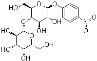 p-Nitrophenyl beta-D-lactoside molecular structure (CAS 4419-94-7)