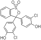 Chlorophenol Red molecular structure (CAS 4430-20-0)