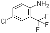 2-氨基-5-氯三氟甲苯分子结构 (CAS 445-03-4)