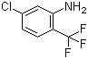 结构式 CAS# 445-14-7, 2-氨基-4-氯三氟甲苯