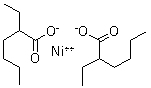 2-乙基己酸镍分子结构 (CAS 4454-16-4)