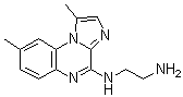 N-(1,8-Dimethylimidazo[1,2-a]quinoxalin-4-yl)-1,2-ethanediamine molecular structure (CAS 445430-58-0)
