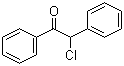 2-氯-1,2-二苯基乙酮分子结构 (CAS 447-31-4)