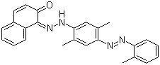 溶剂红 26分子结构 (CAS 4477-79-6)