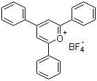 2,4,6-三苯基吡喃鎓四氟硼酸盐分子结构 (CAS 448-61-3)