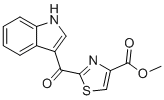 structure of CAS# 448906-42-1, Methyl 2-(1H-indole-3-carbonyl)thiazole-4-carboxylate