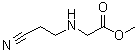 N-(2-Cyanoethyl)glycine methyl ester molecular structure (CAS 44915-39-1)