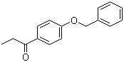 4-苄氧基苯丙酮分子结构 (CAS 4495-66-3)