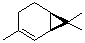 (+)-2-Carene molecular structure (CAS 4497-92-1)