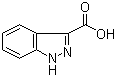 吲唑-3-羧酸分子结构 (CAS 4498-67-3)