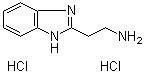 1H-苯并咪唑-2-乙胺二盐酸盐分子结构 (CAS 4499-07-4)