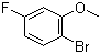 结构式 CAS# 450-88-4, 2-溴-5-氟苯甲醚