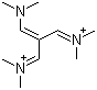 2-[(Dimethylamino)methylene]-N1,N1,N3,N3-tetramethyl-1,3-propanediaminium molecular structure (CAS 45084-94-4)