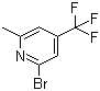 structure of CAS# 451459-17-9, 2-Bromo-6-methyl-4-trifluoromethylpyridine