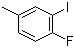 4-氟-3-碘甲苯分子结构 (CAS 452-82-4)
