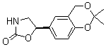 (5R)-5-(2,2-Dimethyl-4H-1,3-benzodioxin-6-yl)-1,3-oxazolidin-2-one molecular structure (CAS 452339-73-0)