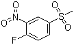 结构式 CAS# 453-72-5, 5-甲砜基-2-氟硝基苯