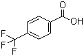 4-三氟甲基苯甲酸分子结构 (CAS 455-24-3)