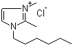 1-己基-2,3-二甲基氯化咪唑鎓分子结构 (CAS 455270-59-4)