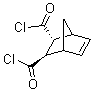 反式-5-降冰片烯-2,3-二甲酰氯分子结构 (CAS 4582-21-2)