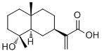 结构式 CAS# 4586-68-9, 冬青叶豚草酸