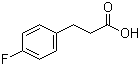 结构式 CAS# 459-31-4, 3-(4-氟苯基)丙酸