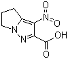 结构式 CAS# 459157-32-5, 5,6-二氢-3-硝基-4H-吡咯并[1,2-b]吡唑-2-羧酸