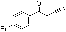 4-溴苯甲酰乙腈分子结构 (CAS 4592-94-3)