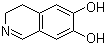 structure of CAS# 4602-83-9, 3,4-Dihydro-6,7-isoquinolinediol;3,4-Dihydro-6,7-dihydroxyisoquinoline