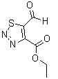 5-Formyl-1,2,3-thiadiazole-4-carboxylic acid ethyl ester molecular structure (CAS 4609-58-9)
