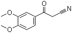 3,4-Dimethoxybenzoylacetonitrile molecular structure (CAS 4640-69-1)