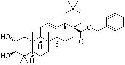 Benzyl maslinate molecular structure (CAS 464876-77-5)