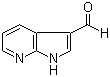 7-Azaindole-3-carboxaldehyde molecular structure (CAS 4649-09-6)