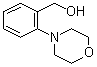 2-(4-Morpholinyl)benzenemethanol molecular structure (CAS 465514-33-4)